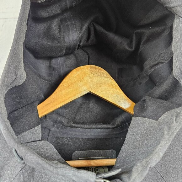 The North Face Apex Flex GTX Gore-Tex Hooded Jacket Mens S Gray Snow Winter Ski - Picture 7 of 16